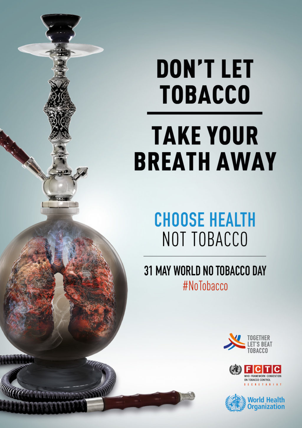What should take your breath away? #NeverTobacco