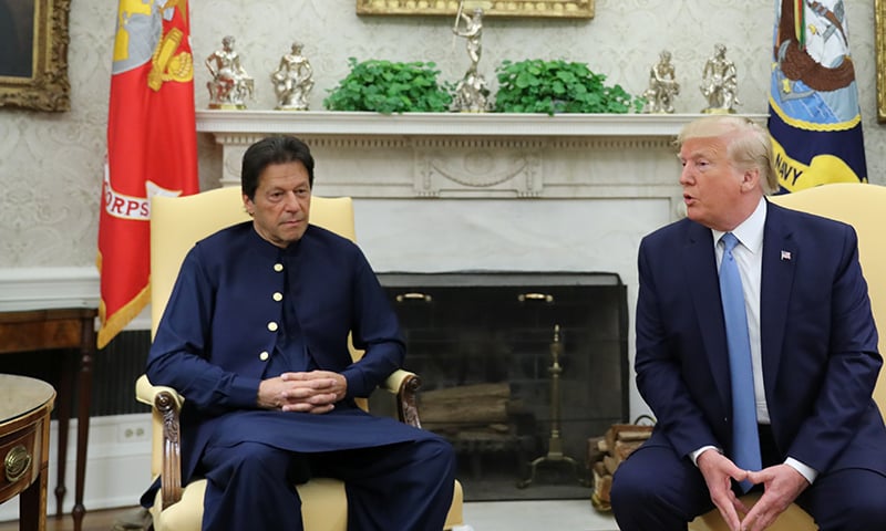 Imran Khan meeting Donald Trump
