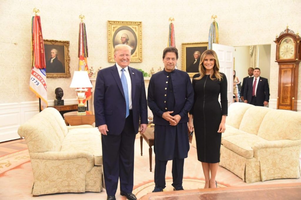 Imran Khan meeting Donald Trump