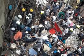 Four storey building collapses in Mumbai killing four, dozens trapped