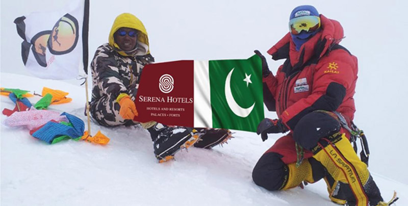 Pakistani mountaineer Sirbaz successes in climbing 12th highest mountain