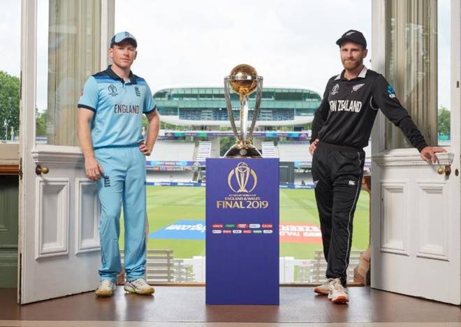 New Zealand vs. England in Cricket World Cup final 2019