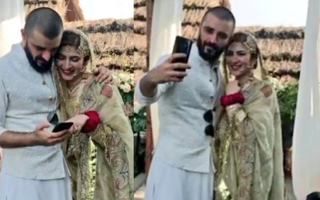 Hamza Ali Abbasi ties knot with Actress Naimal Khawar