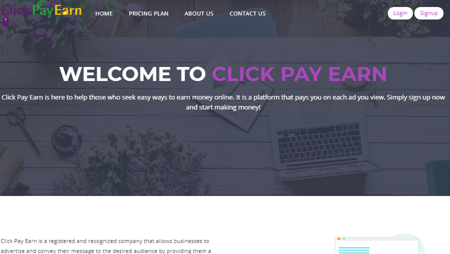 Click Pay Earn