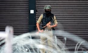 Lockdown in disputed Kashmir, hundreds injured