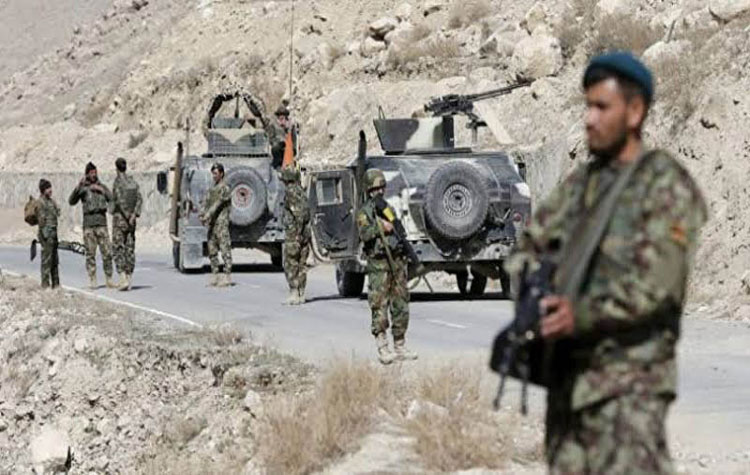 Six killed in roadside mine blast, 26 killed in security forces operation in Afghanistan