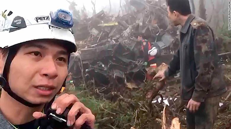 Helicopter crash in Taiwan kills nine including Military Chief