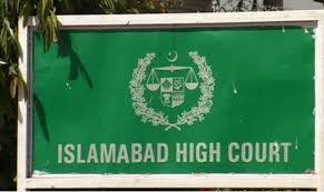 Islamabad high court order to remove all illegal chambers